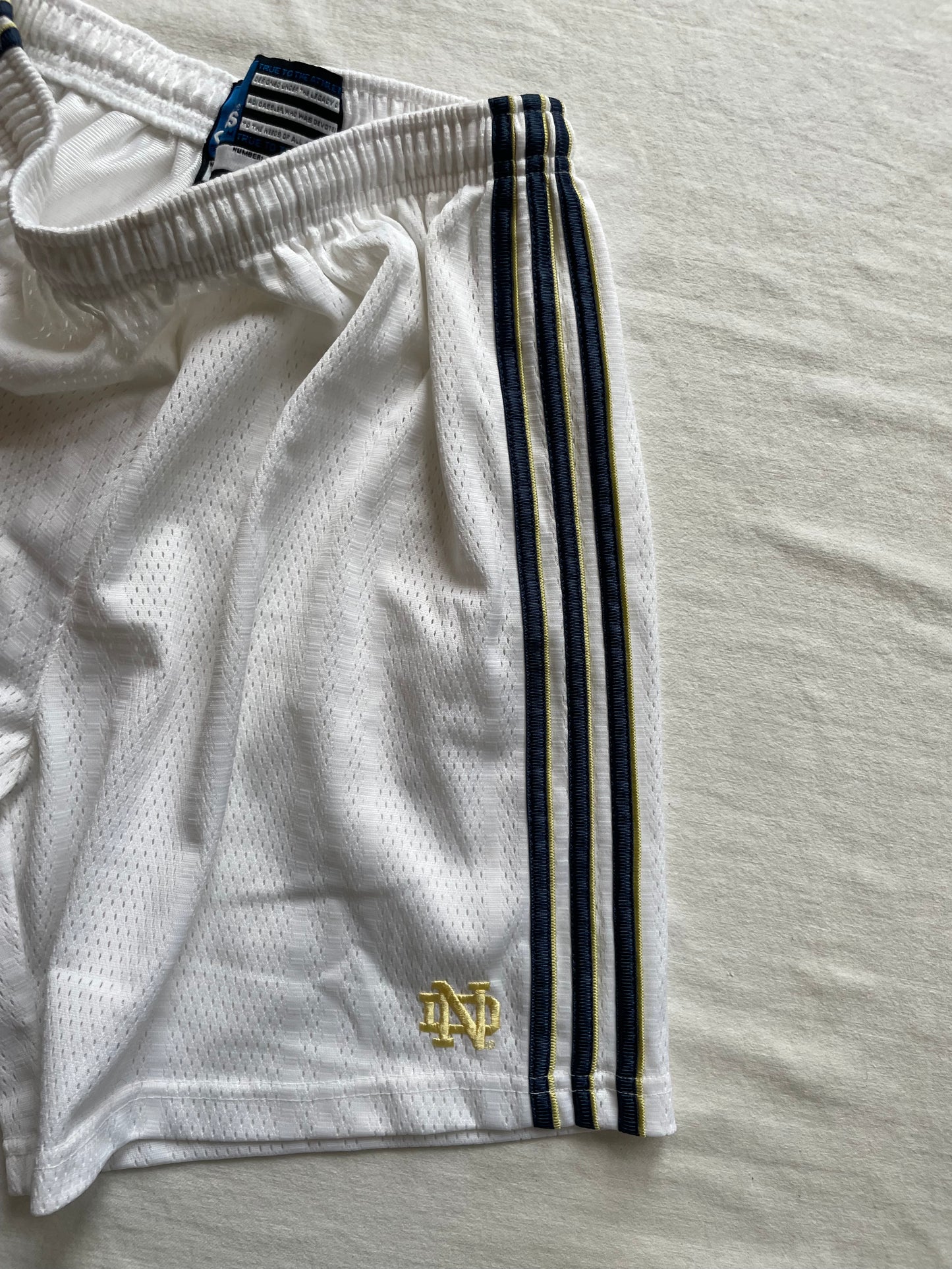 Vintage Notre Dame Adidas Soccer Short Large