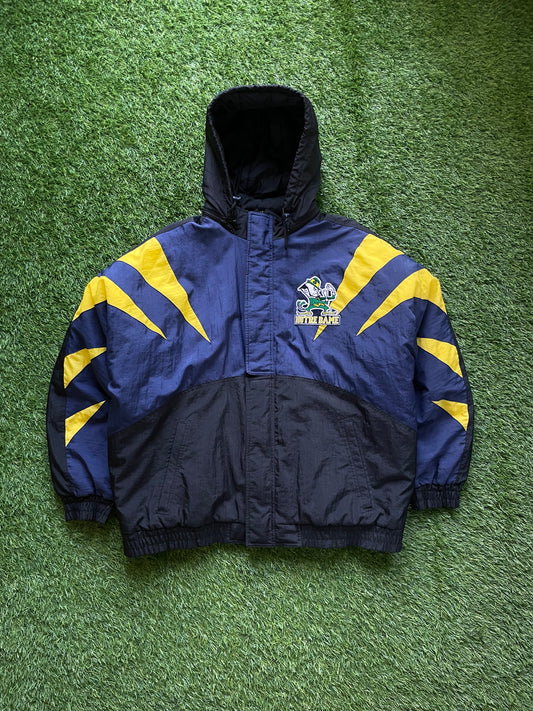 Vintage Notre Dame Puffer Jacket XLarge