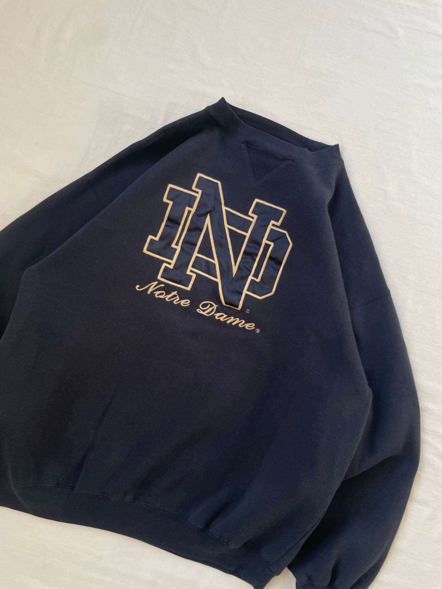 Vintage Notre Dame Crewneck XLarge