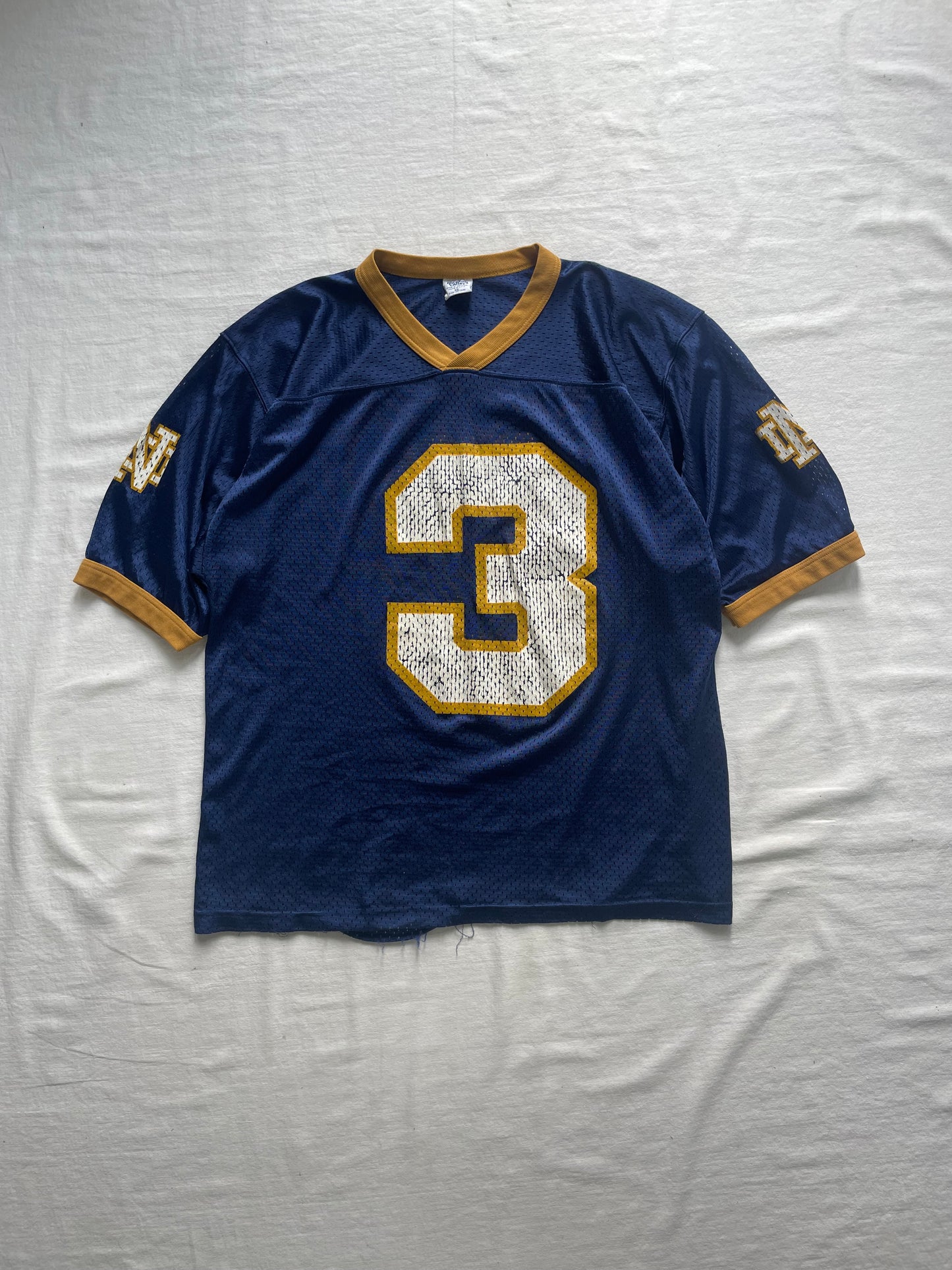 Vintage Notre Dame Football Jersey XLarge