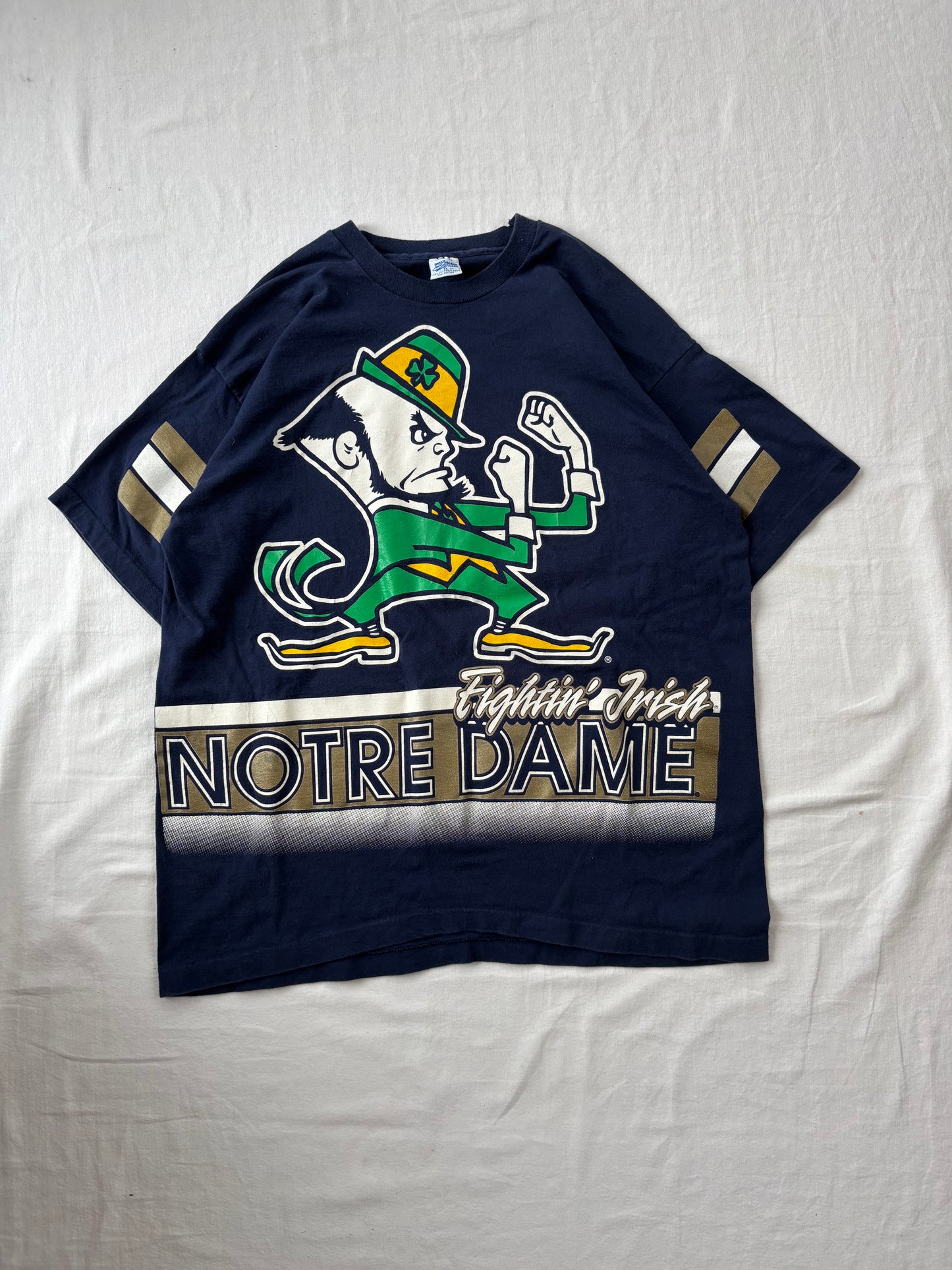 Vintage Notre Dame Fightin Irish Tee XLarge