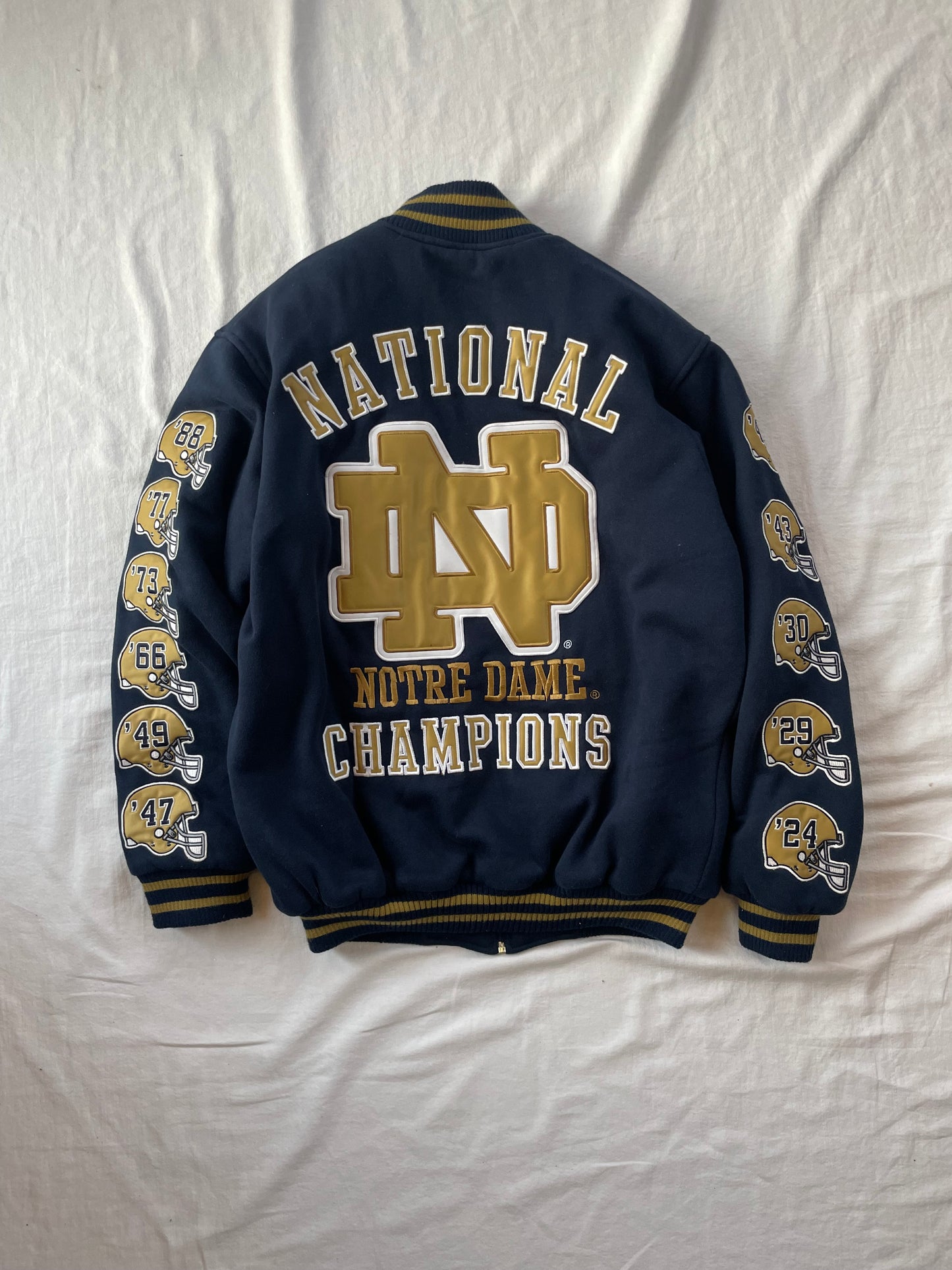 Vintage Notre Dame National Champions Jacket Medium