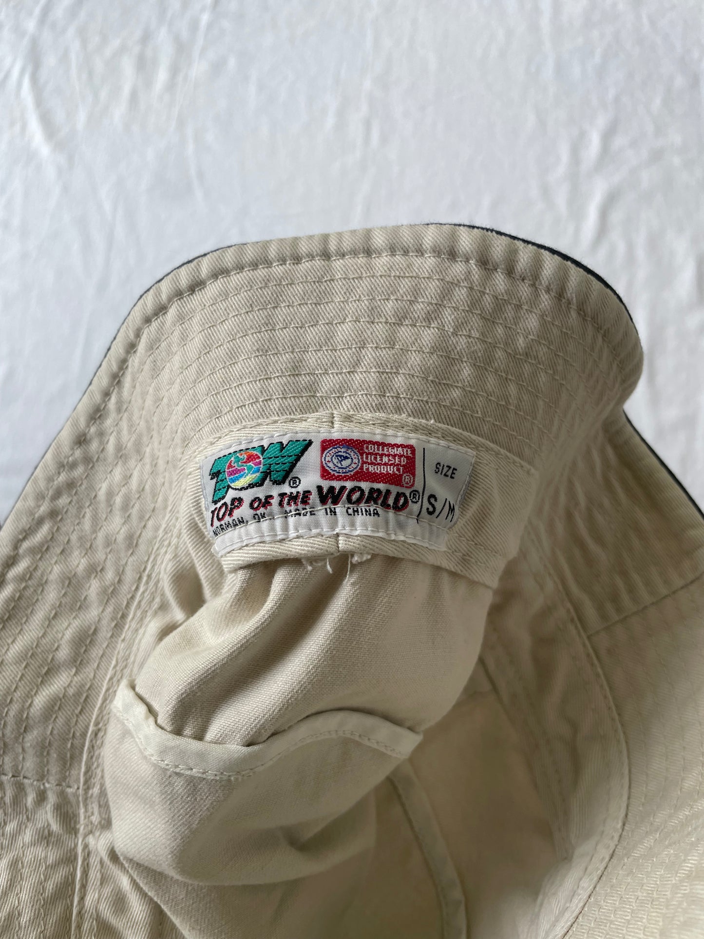 Vintage Notre Dame Bucket Hat Small/Medium