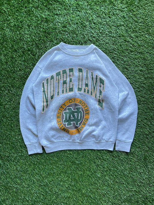 Vintage Notre Dame Crewneck Sweatshirt Small/Medium