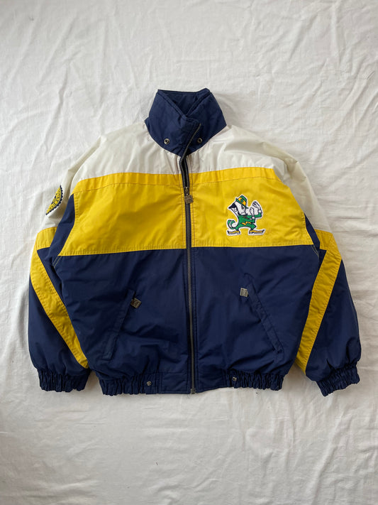 Vintage Notre Dame Puffer Jacket XLarge