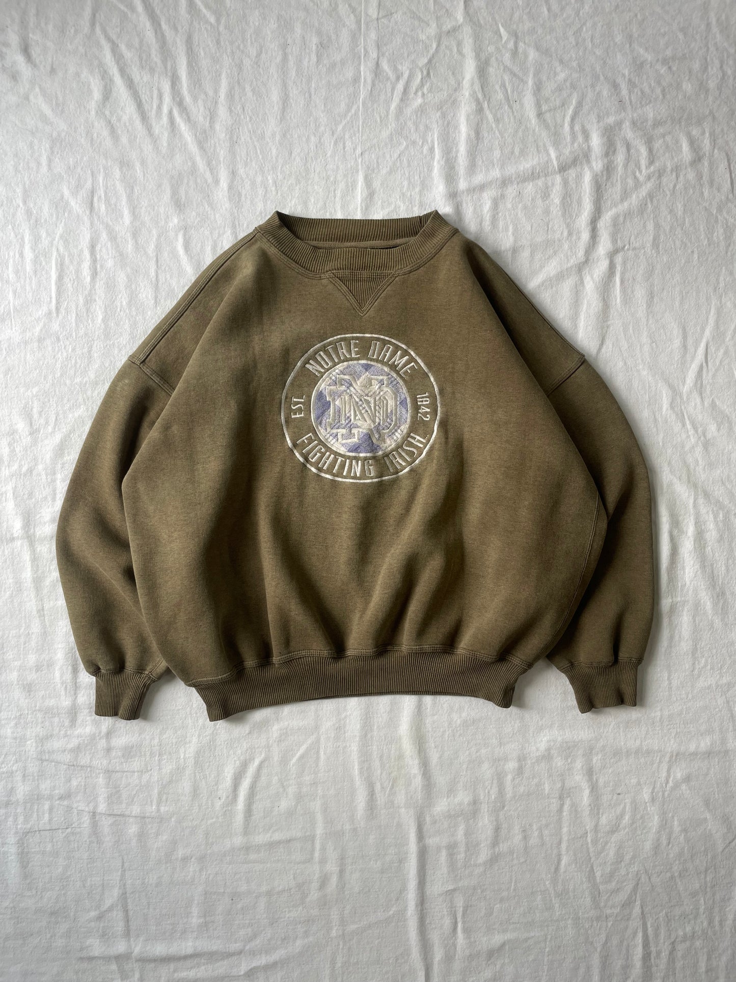 Vintage Notre Dame Fighting Irish Crewneck XLarge