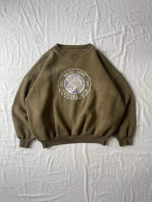 Vintage Notre Dame Fighting Irish Crewneck XLarge