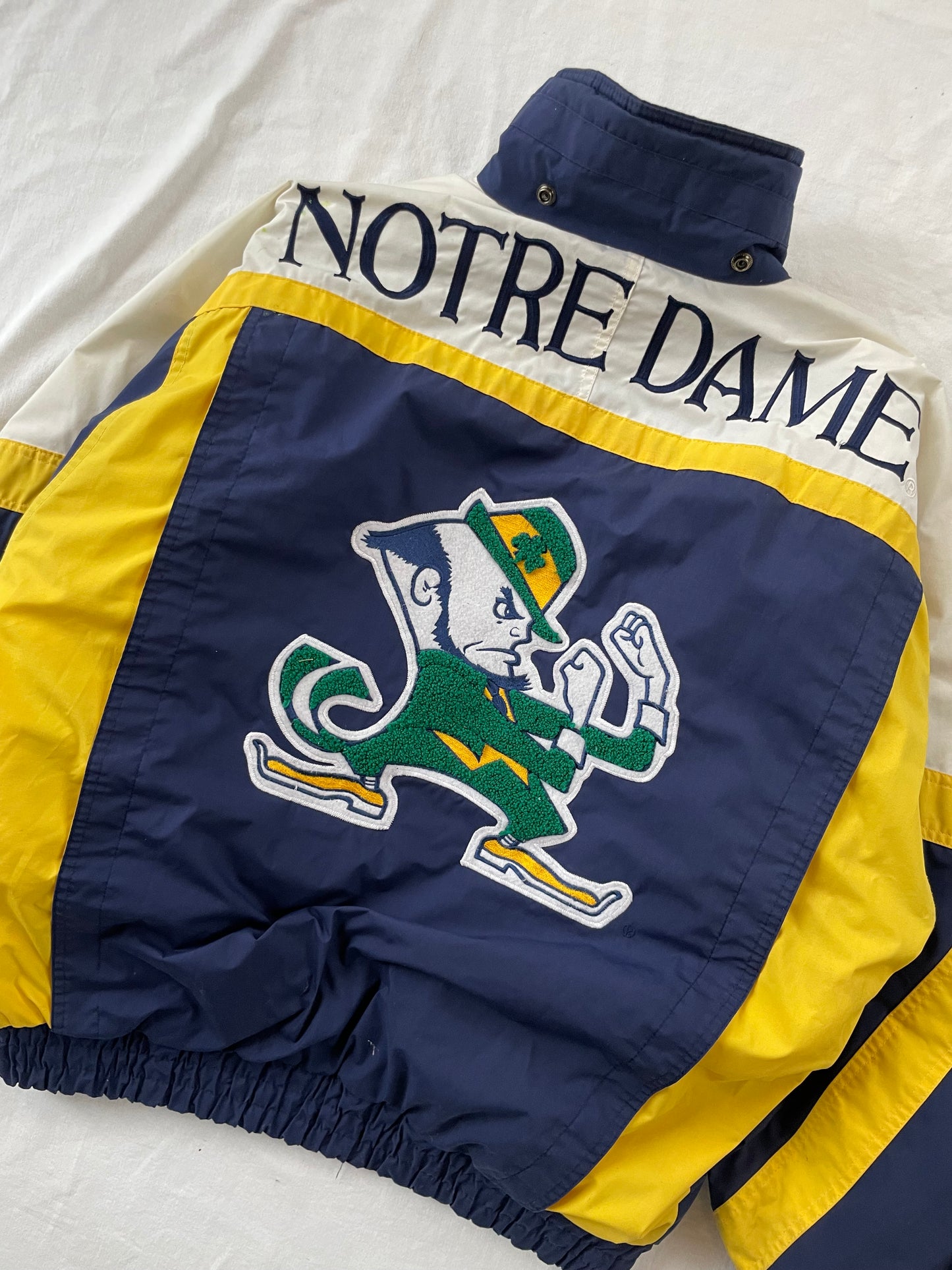 Vintage Notre Dame Puffer Jacket XLarge