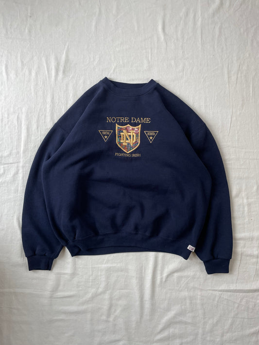 Vintage Notre Dame Fighting Irish Crewneck Large/XLarge