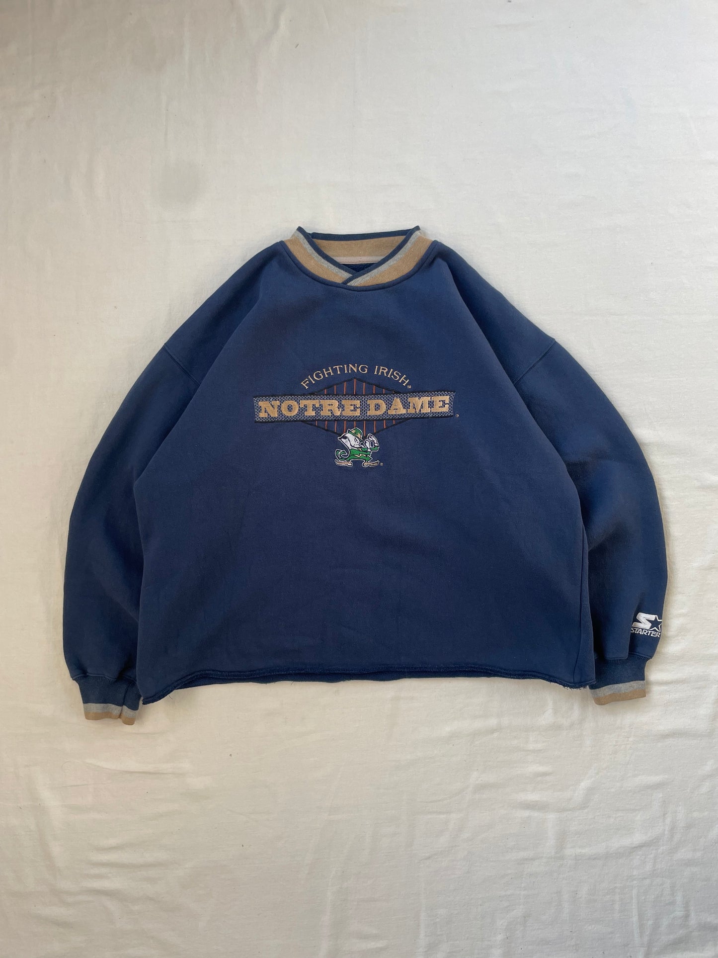 Vintage Notre Dame Crewneck 2XL