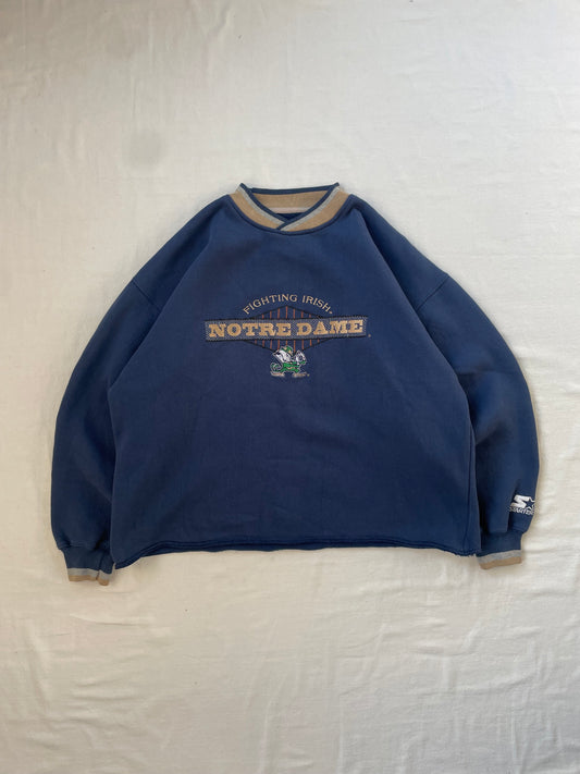 Vintage Notre Dame Crewneck 2XL