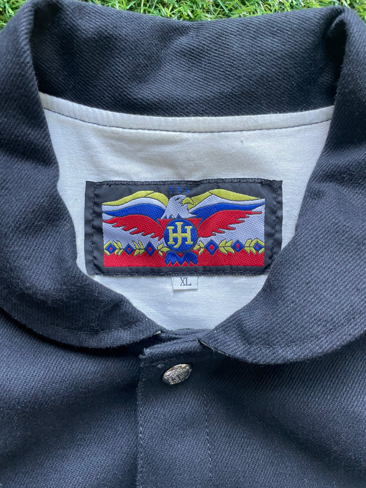 Vintage Notre Dame Fightin’ Irish Leather/ Canvas Varsity Jacket XLarge