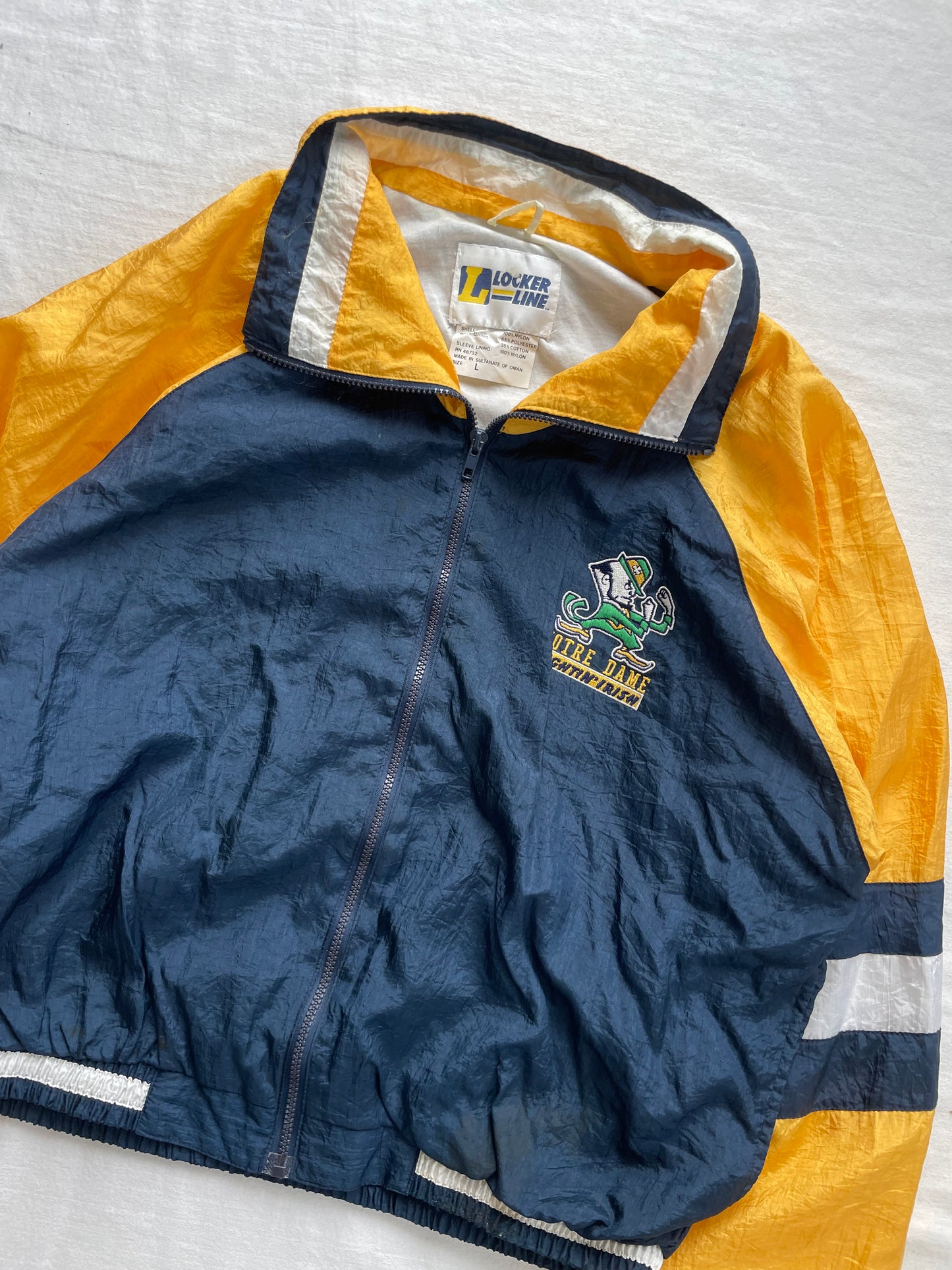 Vintage Notre Dame Tracksuit Large