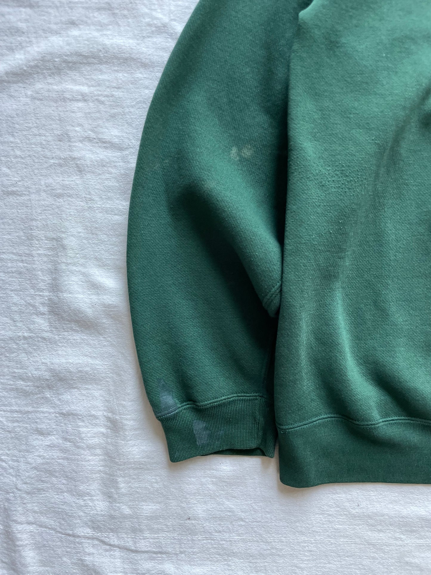 Vintage Notre Dame Green Crewneck Large