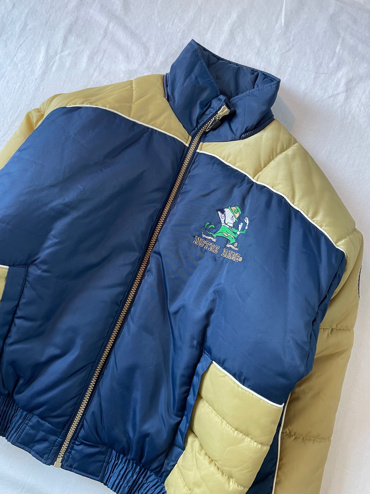 Vintage Notre Dame Puffer Jacket