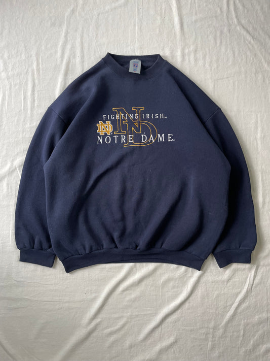 Vintage Notre Dame Fighting Irish Crewneck 2XL