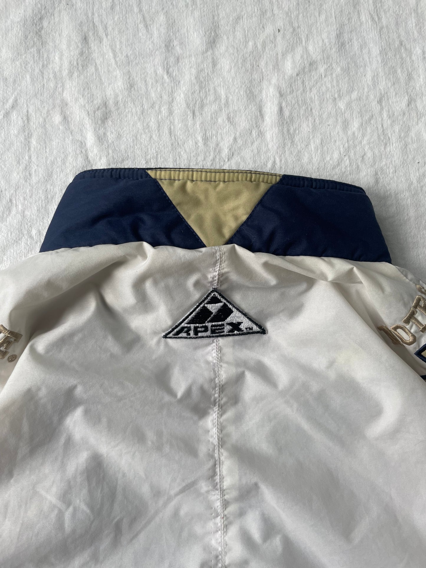 Vintage Notre Dame Windbreaker Jacket Large