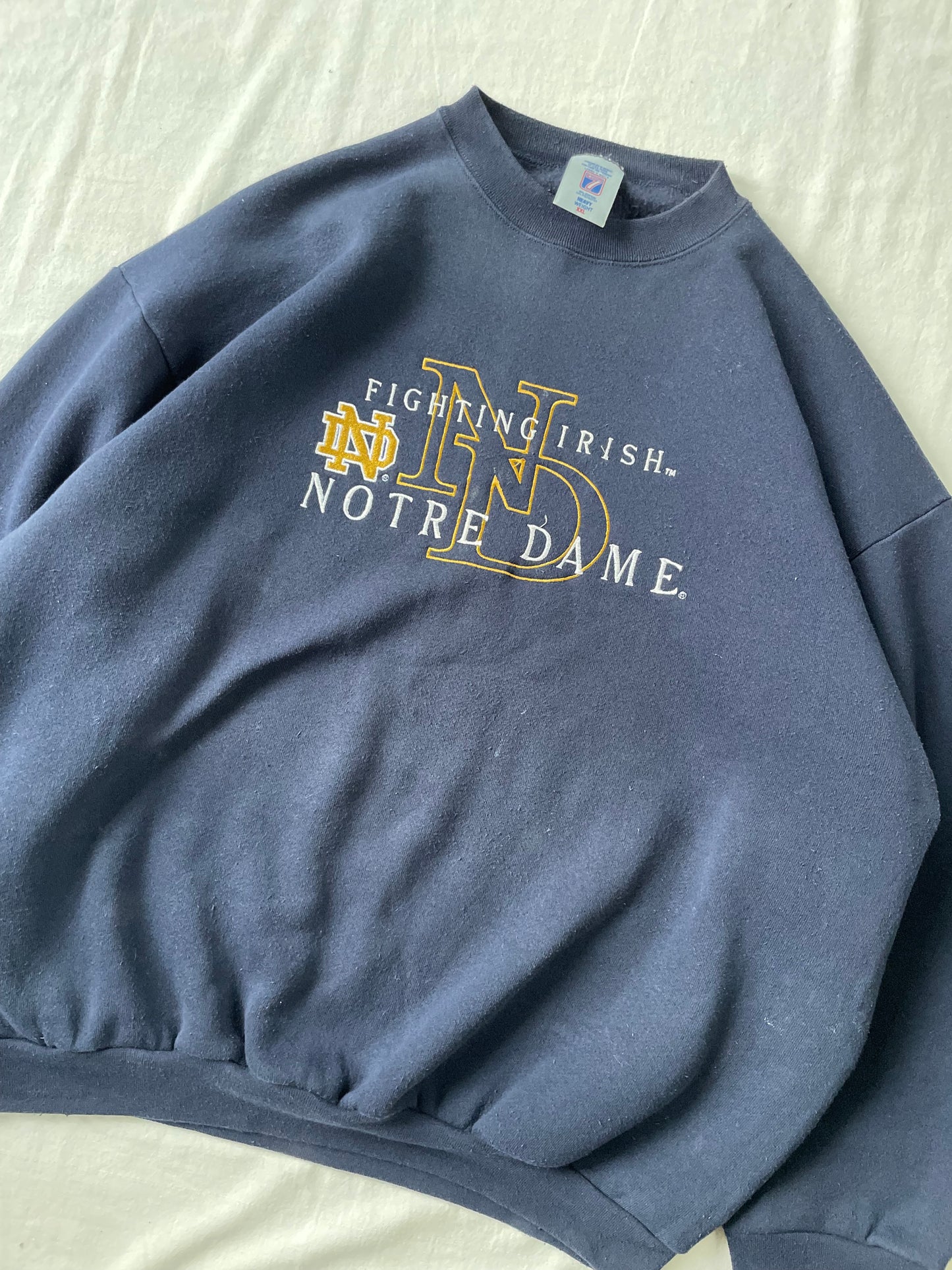 Vintage Notre Dame Fighting Irish Crewneck 2XL