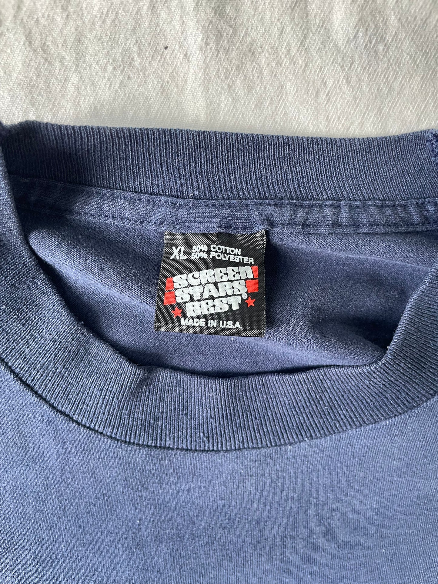 Vintage 1990 Notre Dame vs. Miami Long Sleeve Large/XLarge