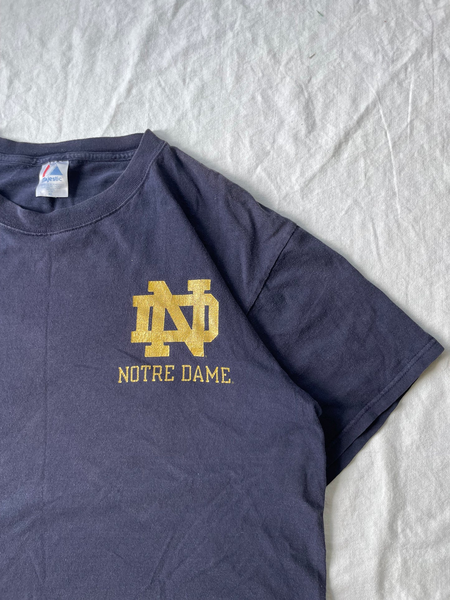 Vintage Notre Dame Play Like A Champion Today Tee XLarge/2XL