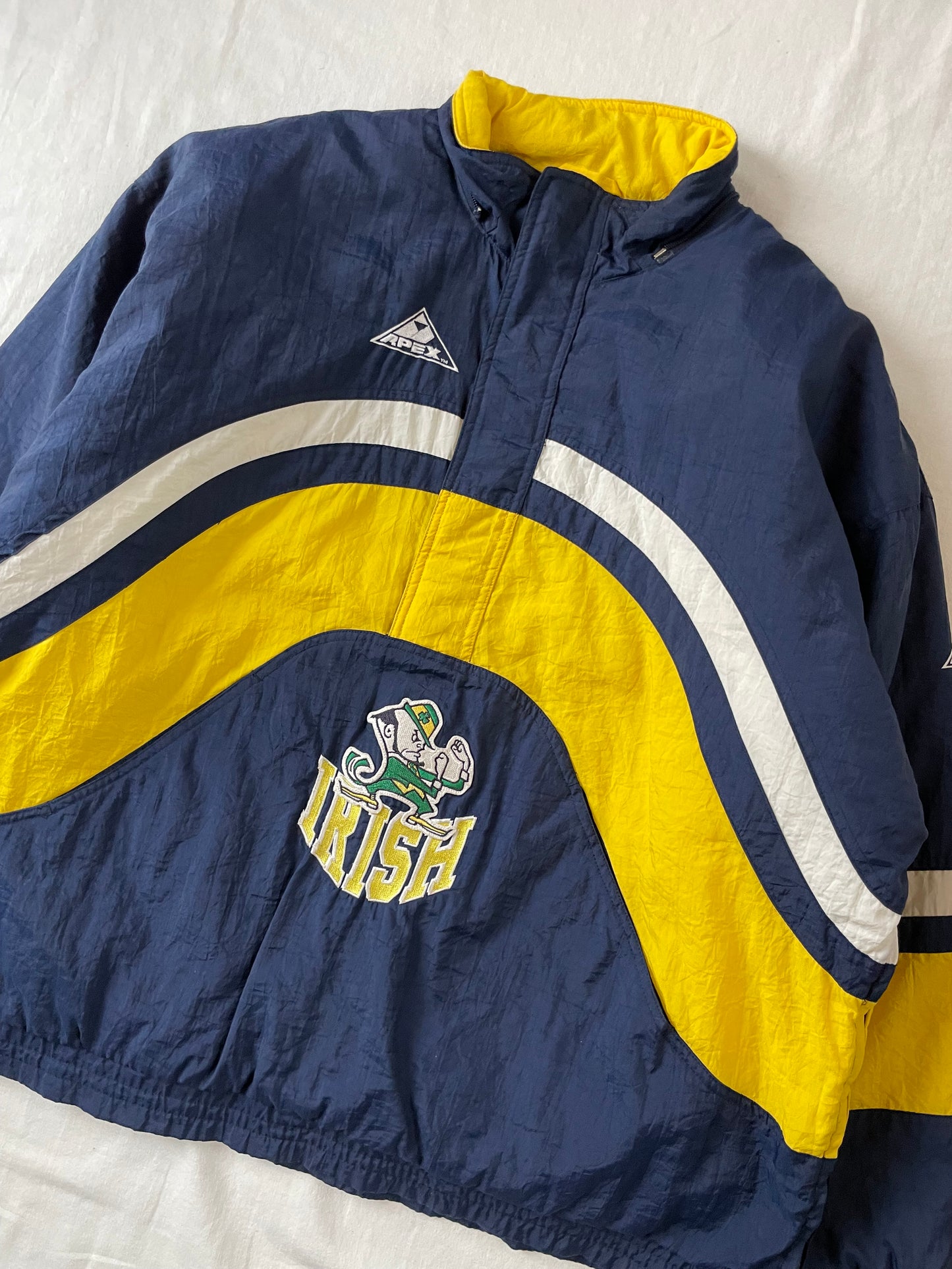 Vintage Notre Dame Irish Jacket XLarge