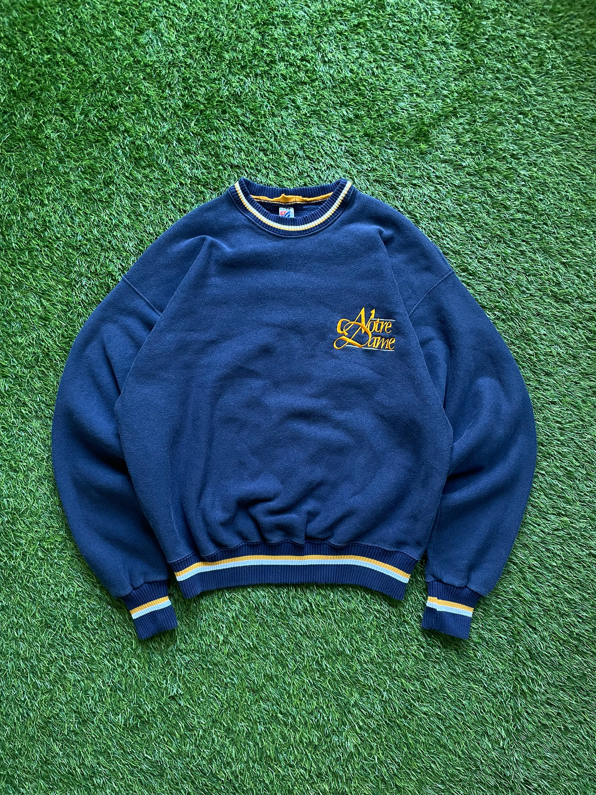 Vintage Notre Dame Crewneck Sweatshirt Large/XLarge
