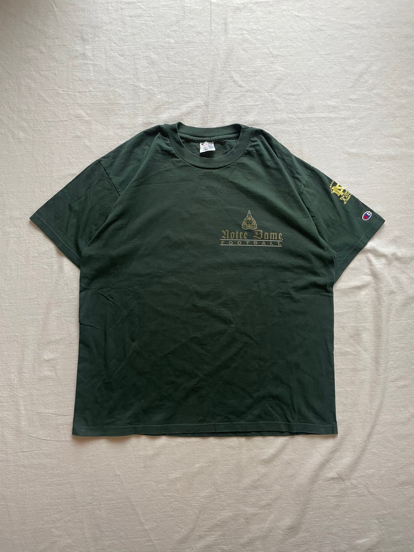 Vintage 1996 Notre Dame The Shirt XLarge