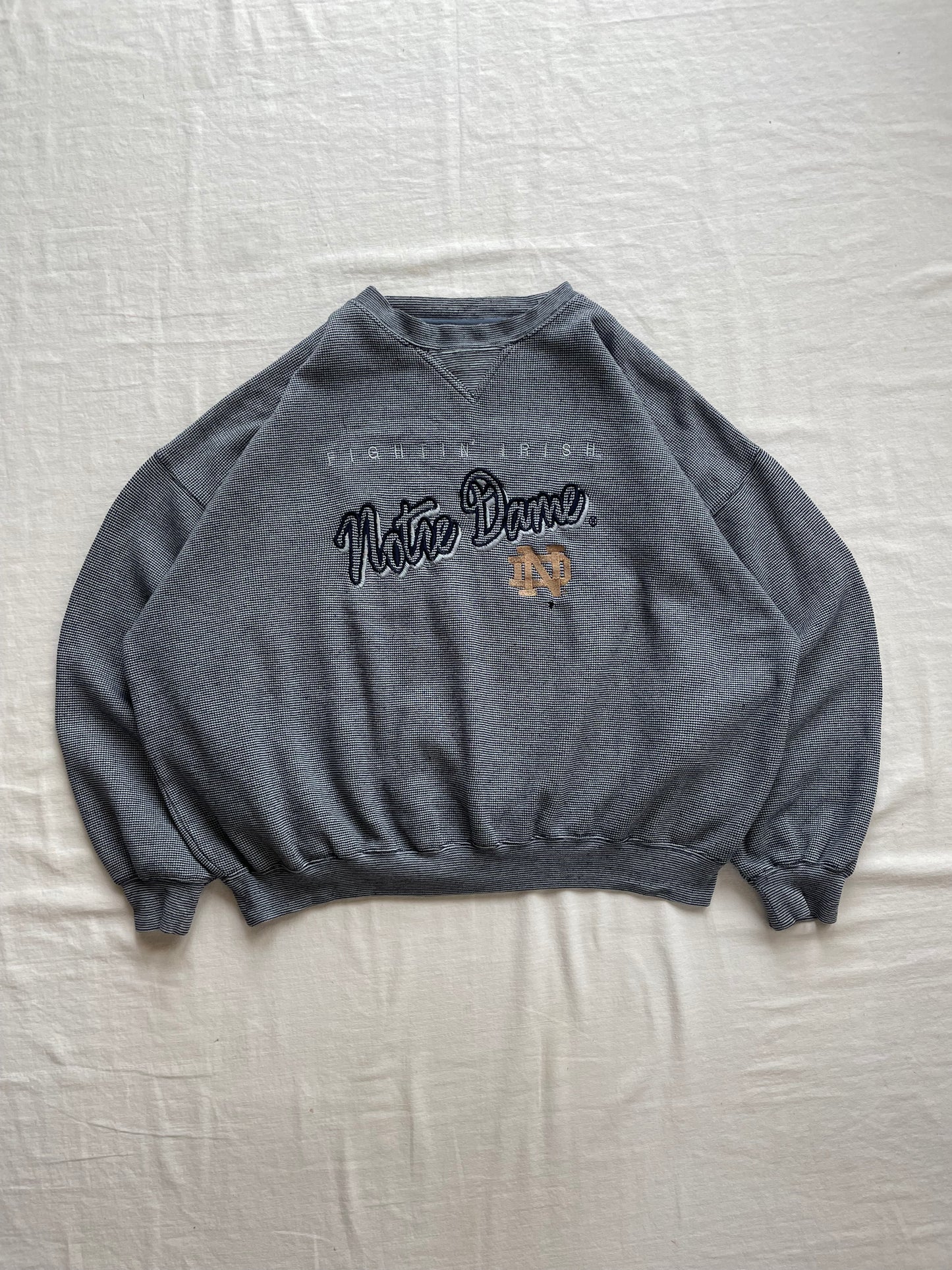 Vintage Notre Dame Fightin Irish Crewneck XLarge