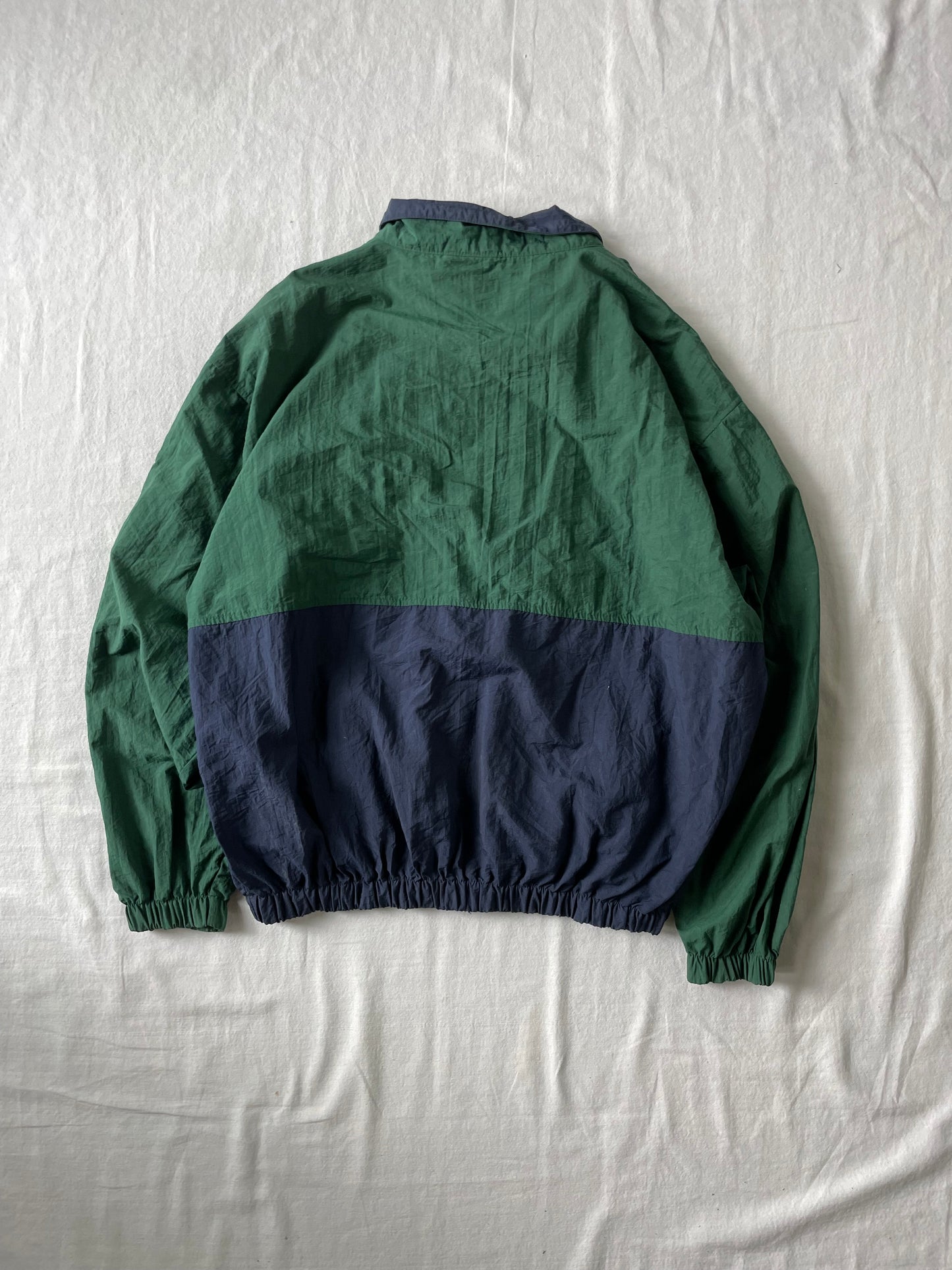 Vintage Notre Dame Windbreaker Jacket Large