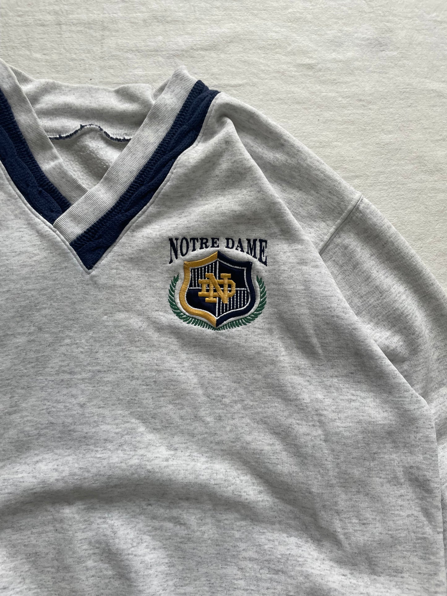 Vintage Notre Dame Sweatshirt Medium/Large