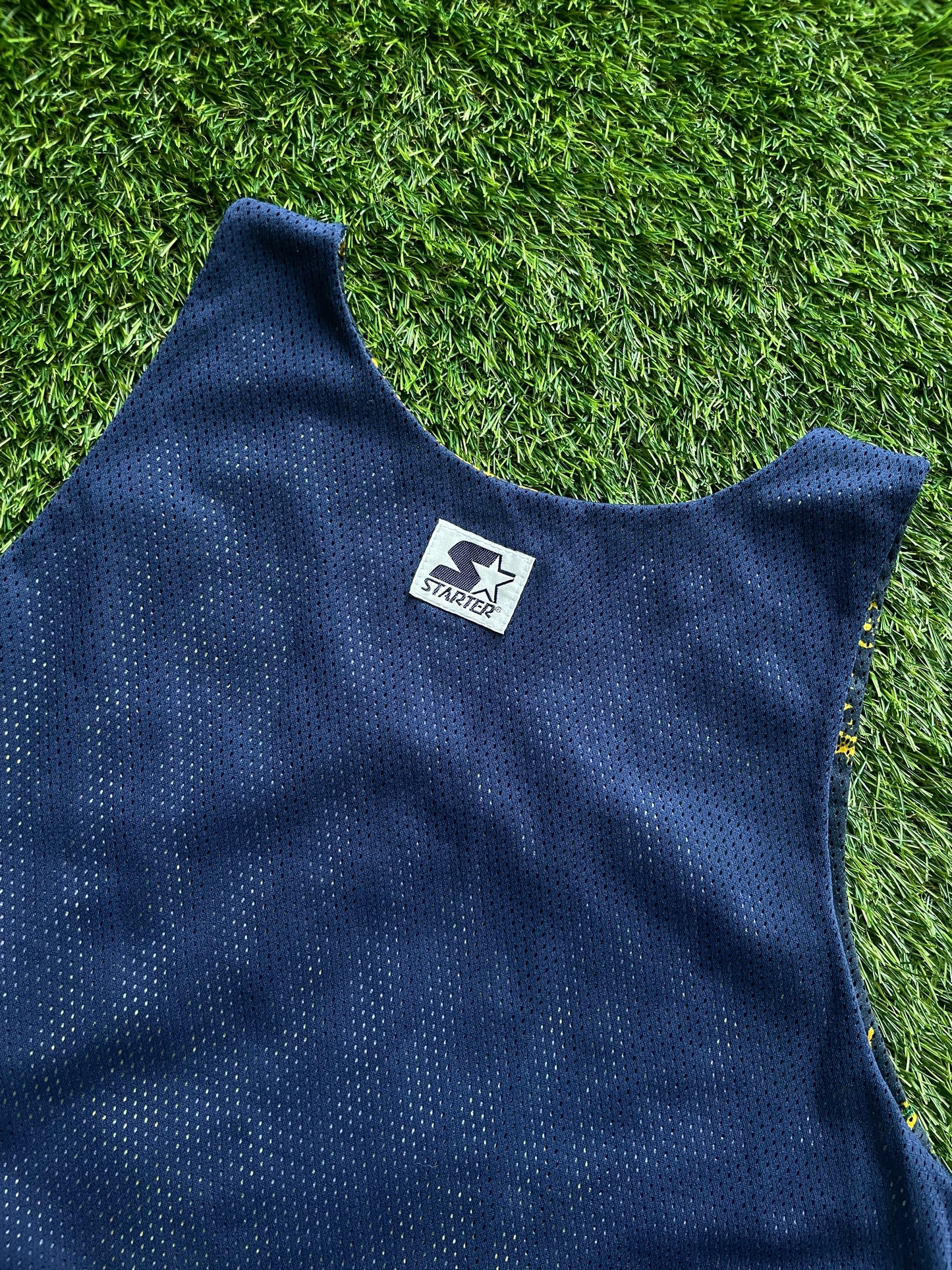 Vintage Notre Dame Reversible Starter Tank Top Medium