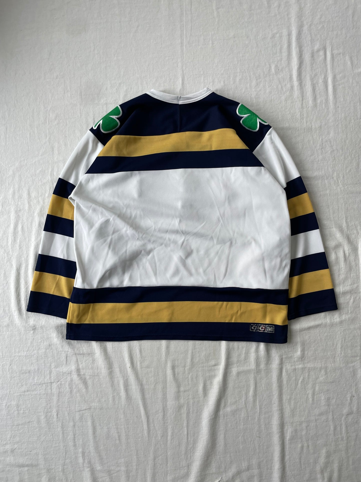 Vintage Notre Dame Hockey Jersey Large/XLarge