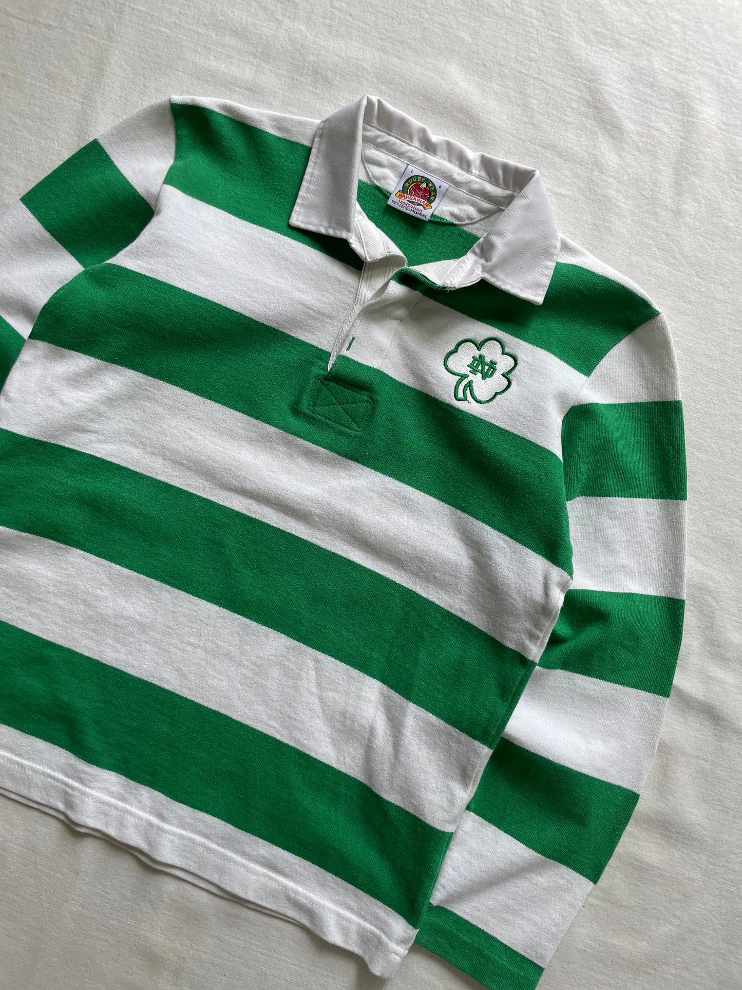 Vintage Notre Dame Rugby Polo Women’s Large