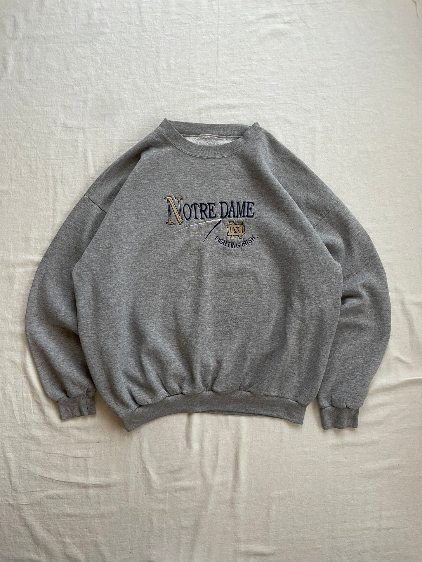 Vintage Notre Dame Crewneck XLarge