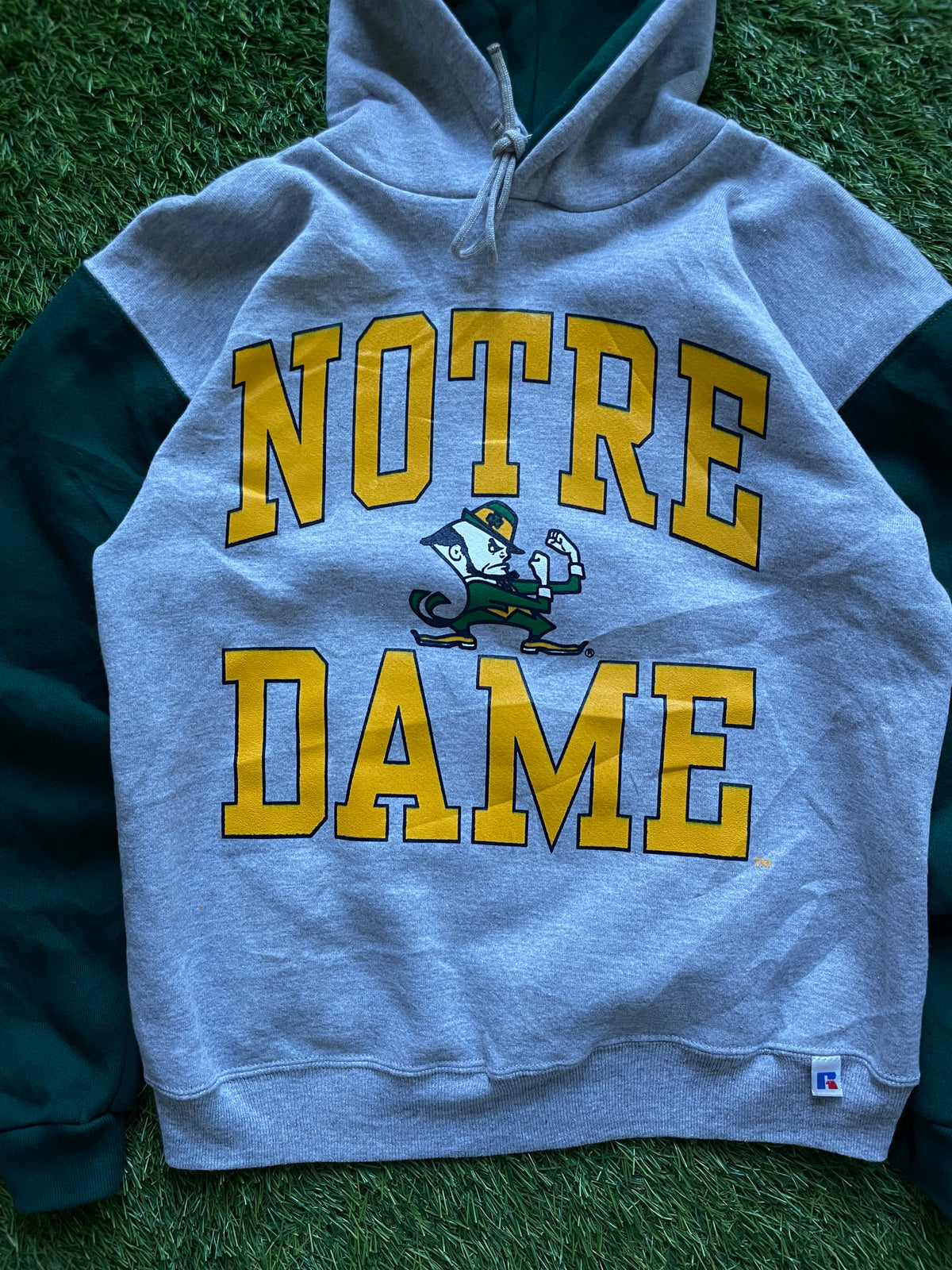 Vintage Notre Dame Hoodie Small