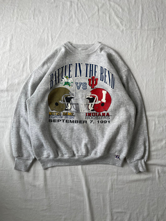 Vintage ND VS IU Crewneck XLarge