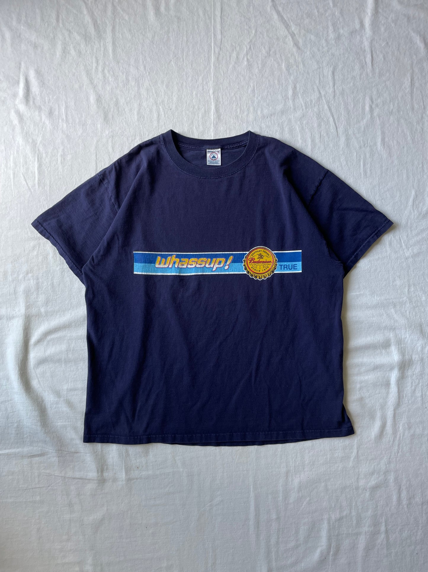 Vintage Budweiser Whassup! Tee XLarge
