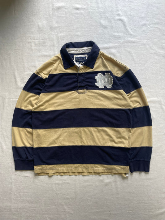 Vintage Notre Dame Irish Rugby Polo Large/XLarge