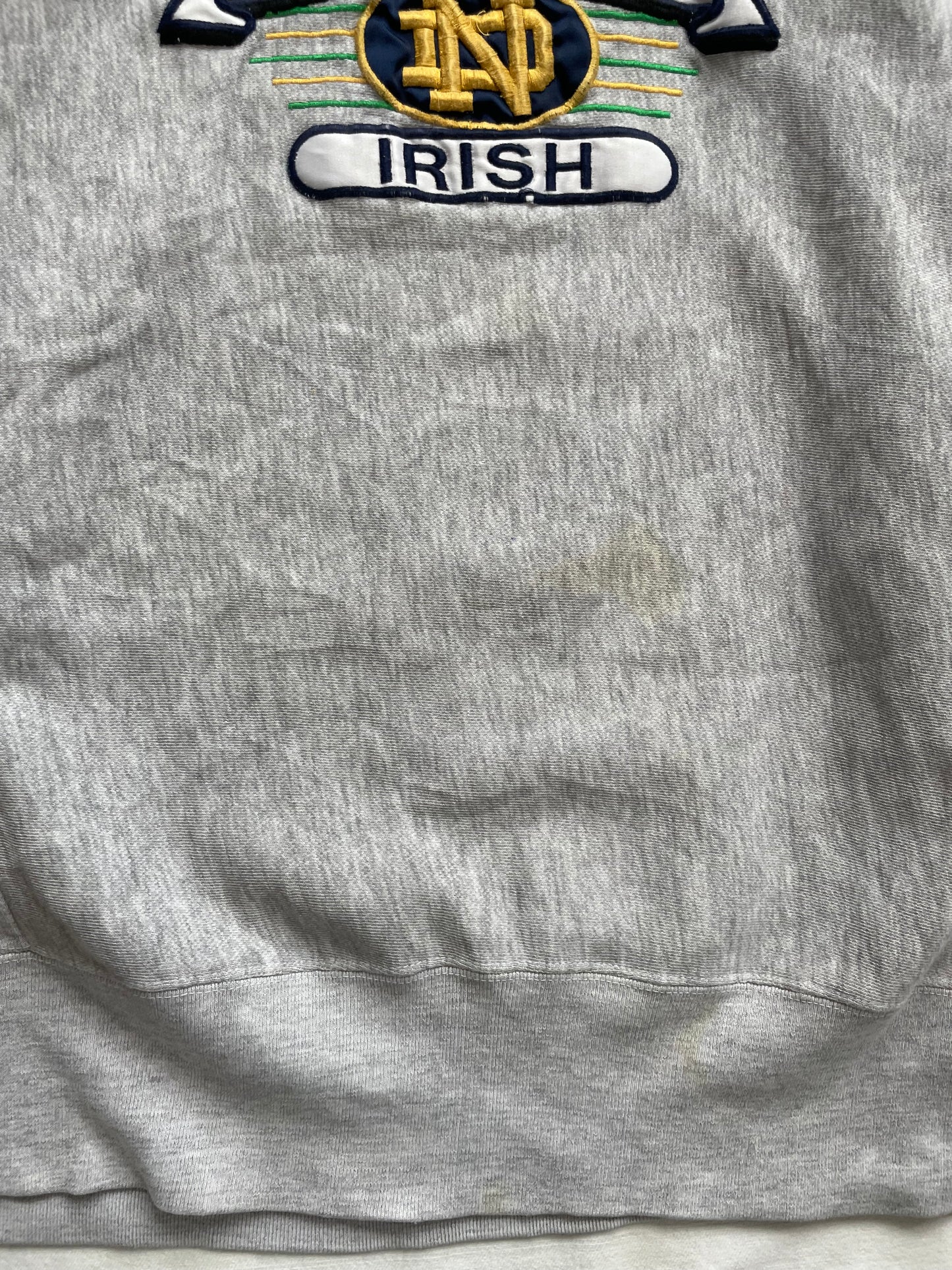 Vintage Notre Dame Irish Crewneck XLarge