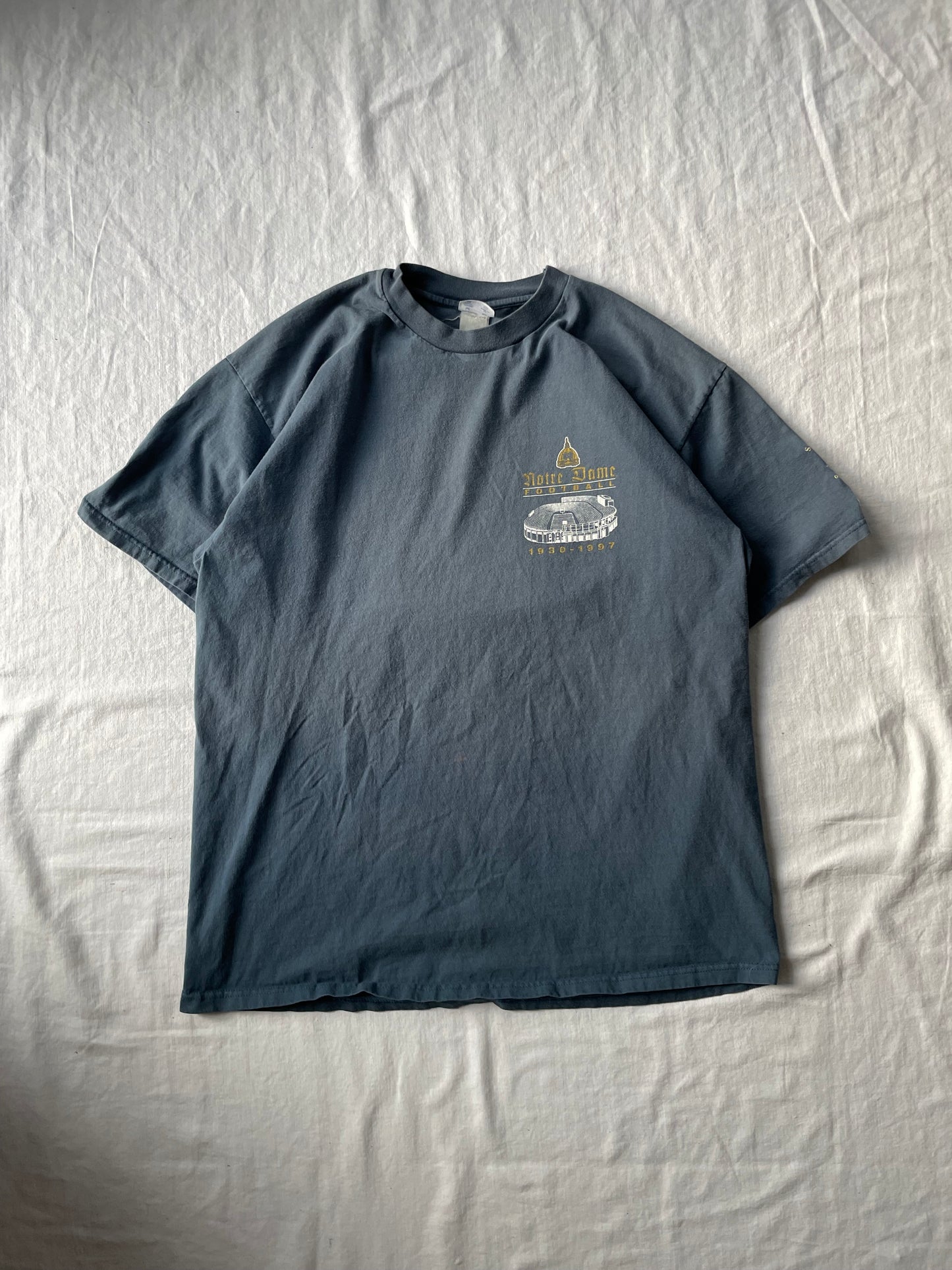 Vintage 1997 Notre Dame The Shirt XLarge