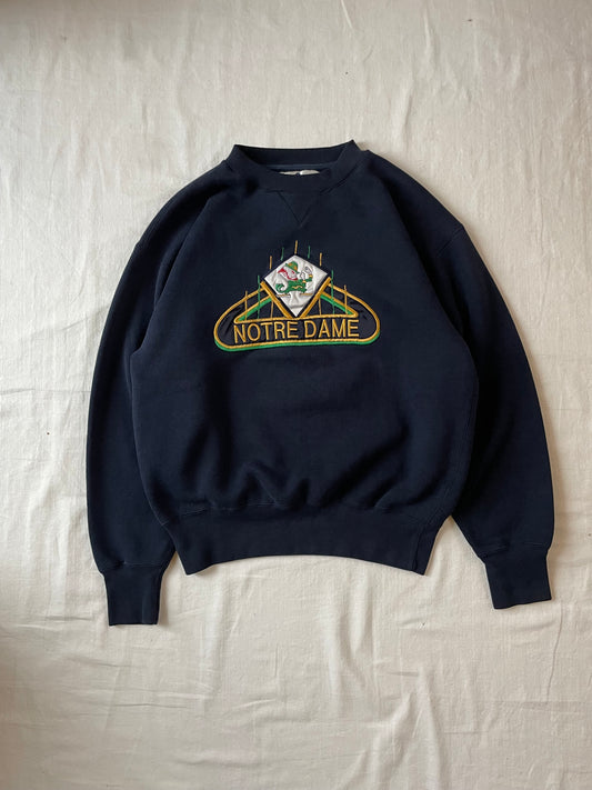 Vintage Notre Dame Crewneck Large