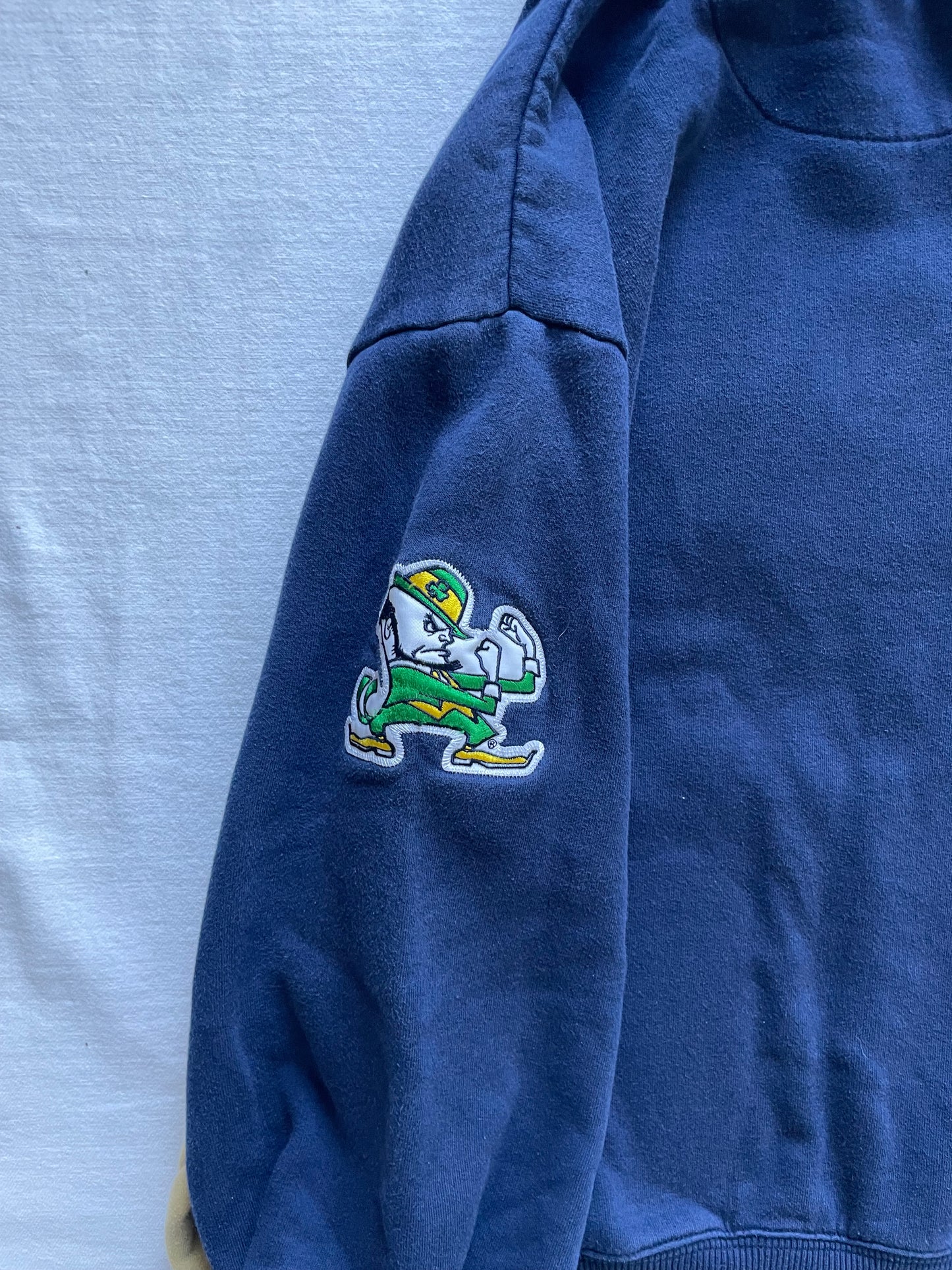 Vintage Notre Dame Hoodie Medium