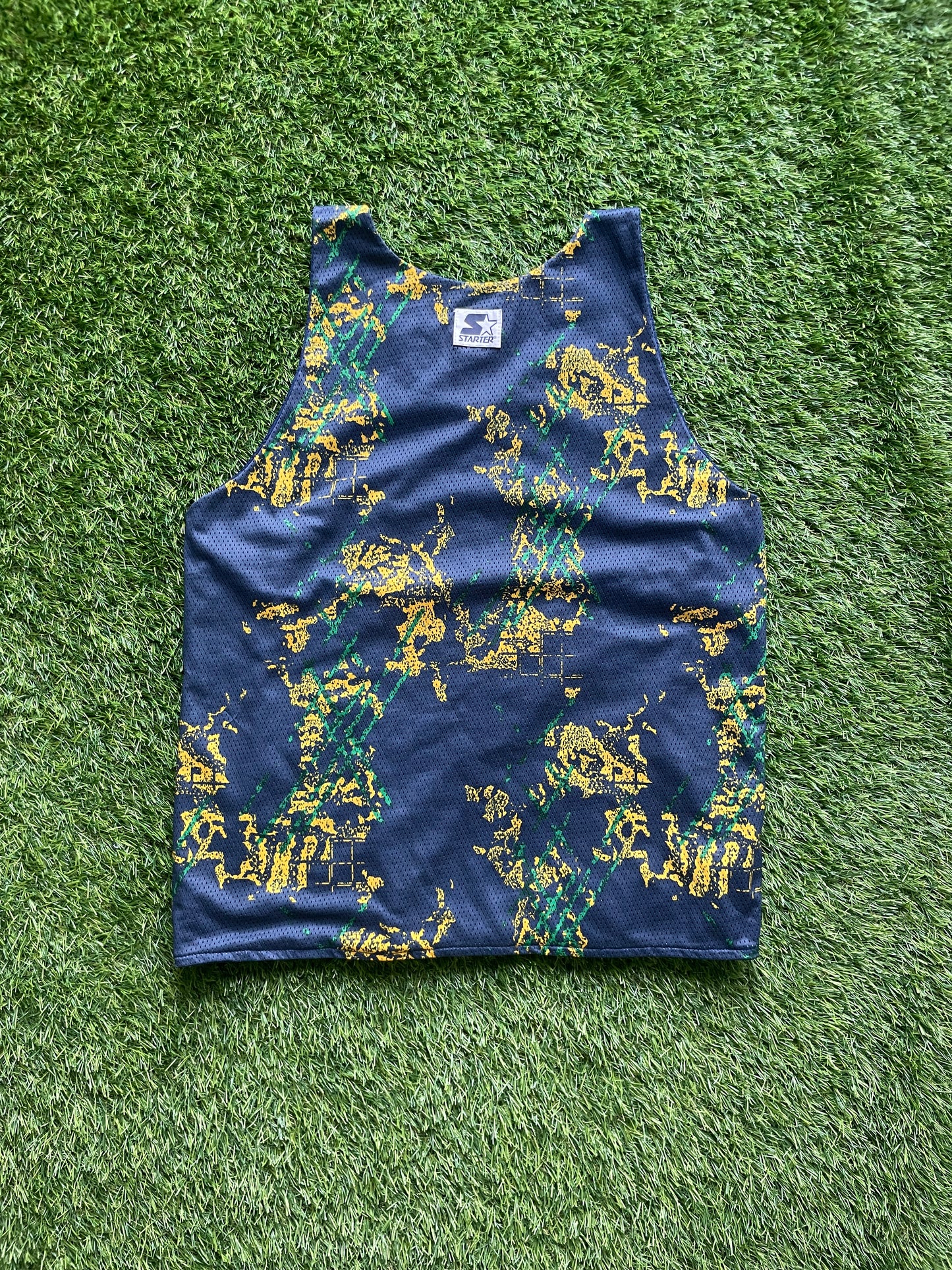 Vintage Notre Dame Reversible Starter Tank Top Medium