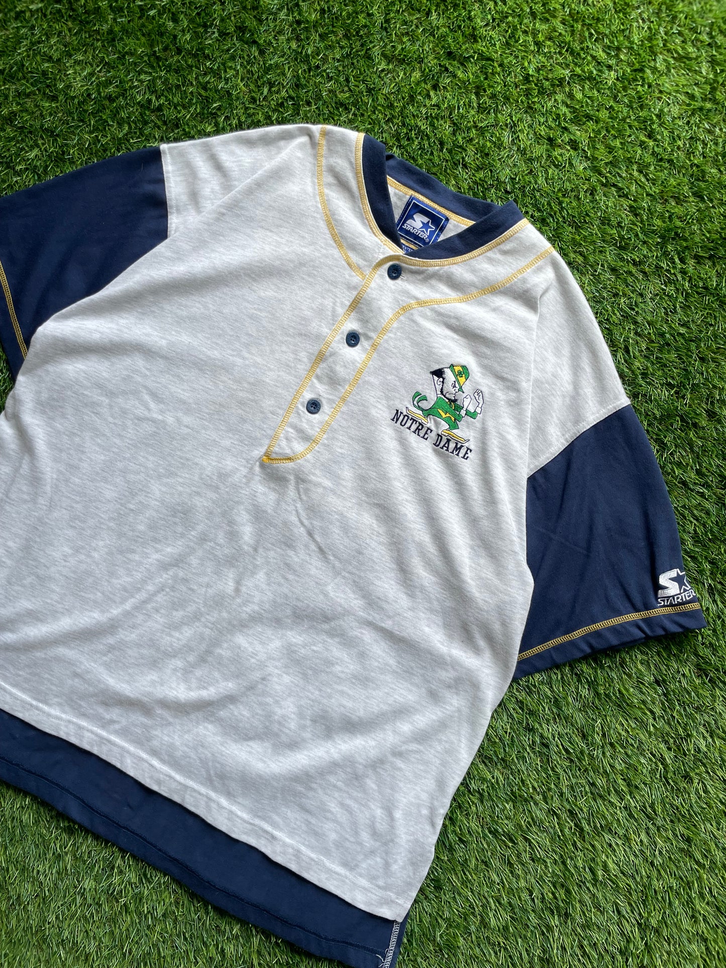Vintage Notre Dame Baseball Jersey Size XLarge