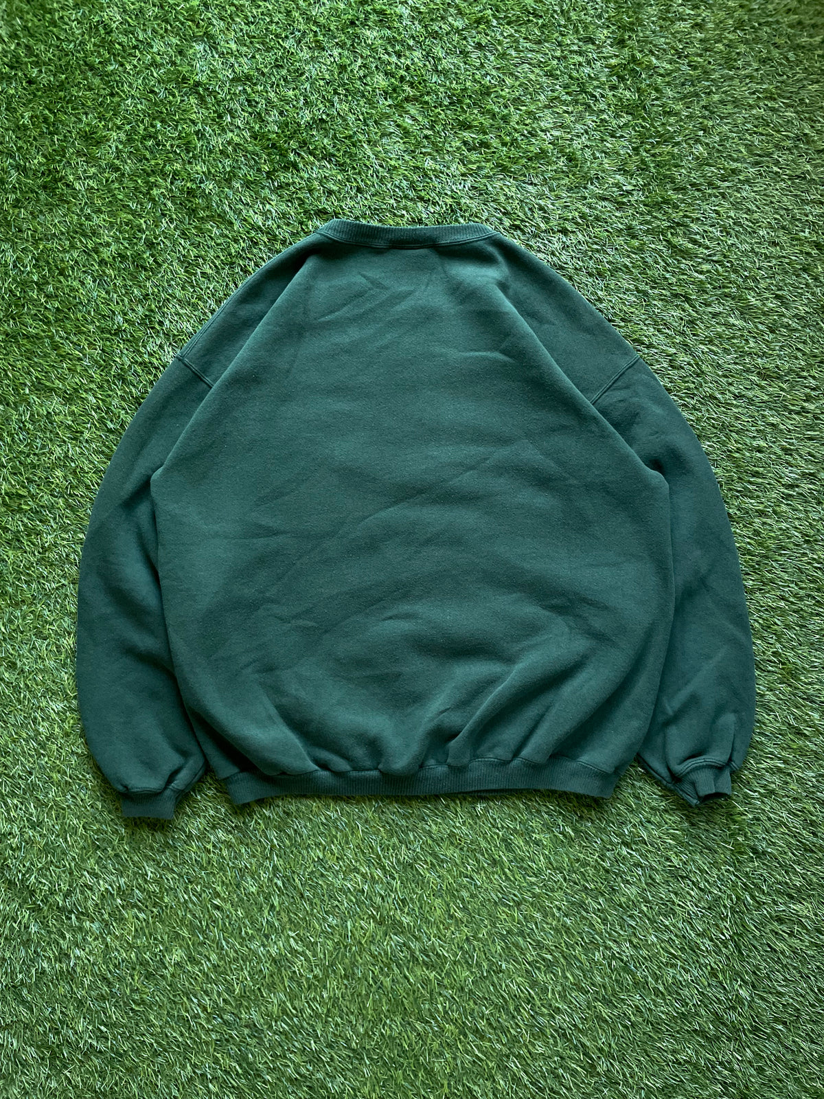 Vintage Notre Dame Fighting Irish Green Crewneck Sweatshirt XLarge