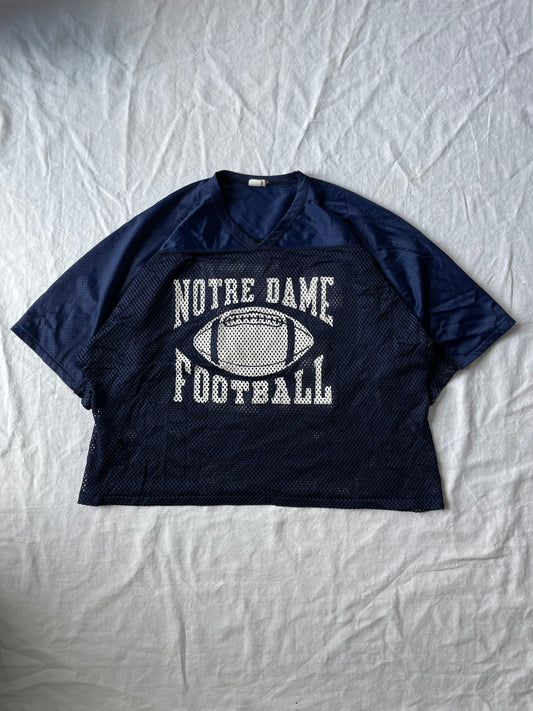 Vintage Notre Dame Football Mesh Jersey XLarge