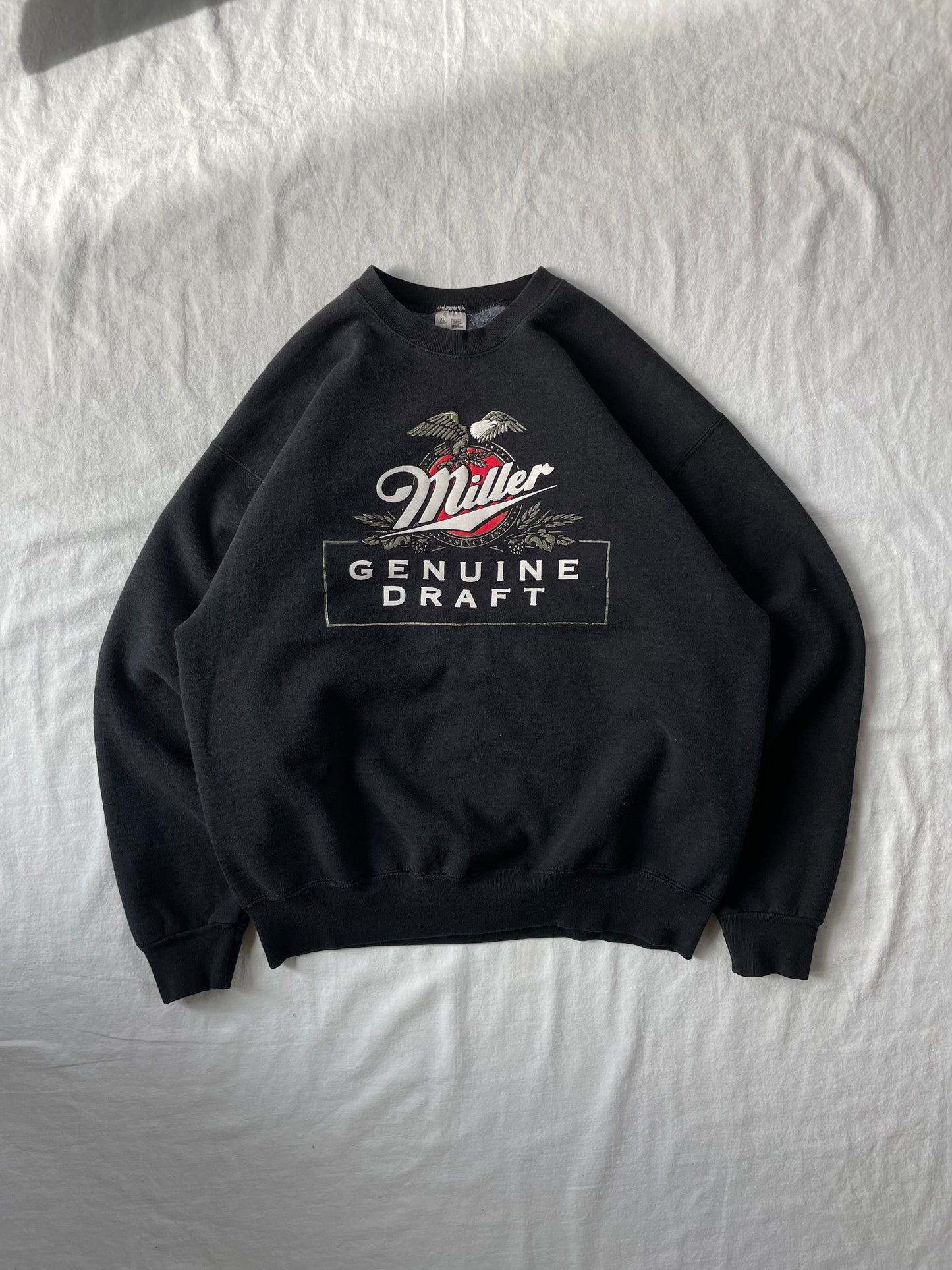 Vintage Miller Genuine Draft Crewneck XLarge