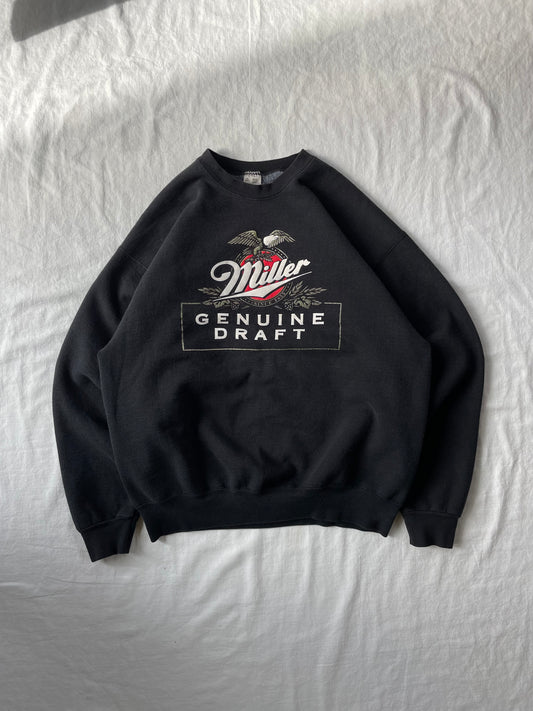 Vintage Miller Genuine Draft Crewneck XLarge