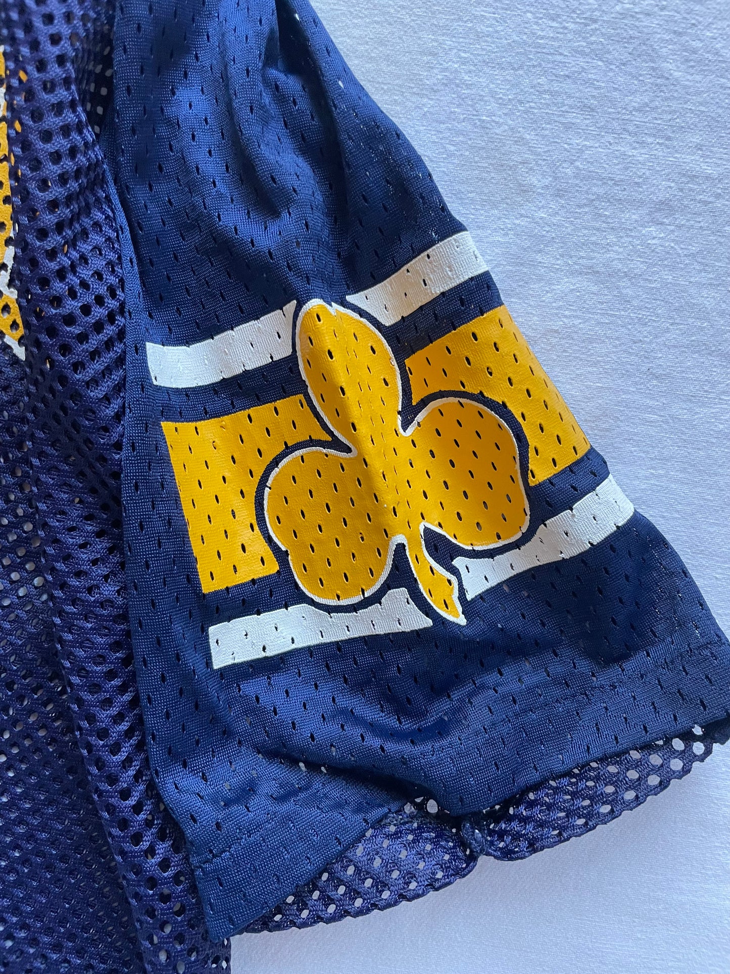 Vintage Notre Dame Cropped Practice Jersey Small/Medium