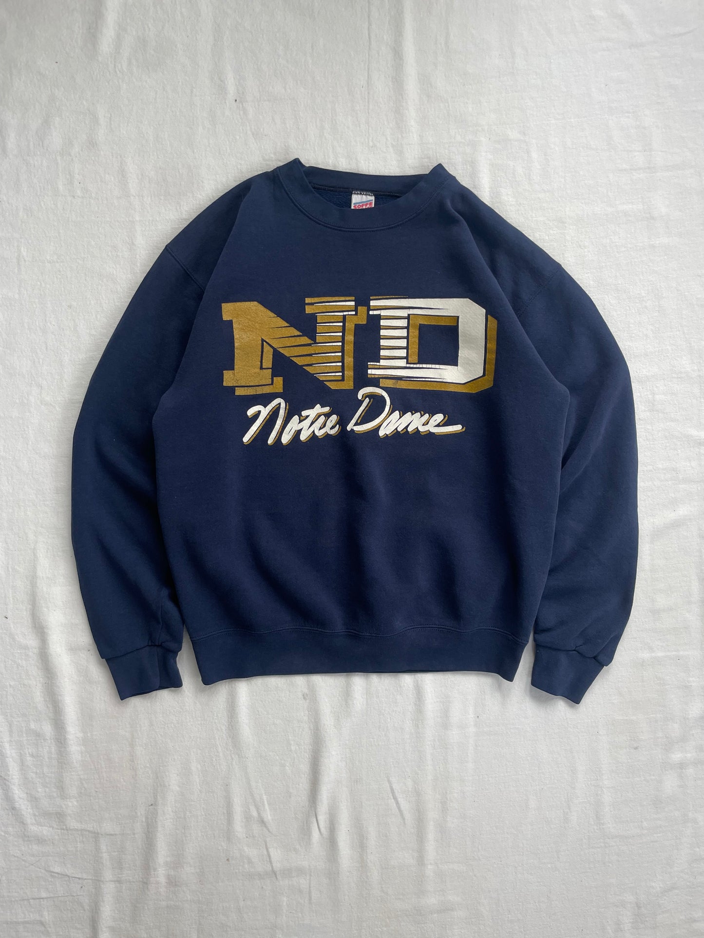 Vintage Notre Dame Crewneck Small/Medium